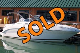 2002 SeaRay 240 Sundancer Aft Cabin Cruiser For Sale on Norris Lake TN