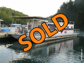 1967 Drifter 13 x 44 (Steel) Houseboat For Sale on Norris Lake TN