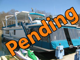 1996 Stardust 16 x 80WB Insulated Houseboat For Sale on Norris Lake