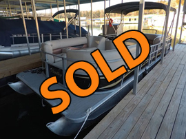 2016 Bentley 240 CruiseSE Pontoon Boat with 115HP Suzuki 4-Stroke Outboard Motor For Sale on Norris Lake Tennessee at Indian River Marina