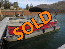 2017 Starcraft SLS 3 Tritoon with 200HP Yamaha Outboard Motor For Sale on Norris Lake Tennessee