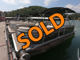 2019 Harris Cruiser 230 Rental Fleet Pontoon Boat For Sale on Norris Lake Tennessee at Shanghai Resort Marina