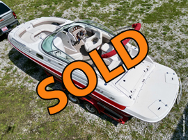 2003 FourWinns Funship 214 Deckboat and Trailer For Sale near Norris Lake Tennessee