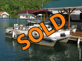 2008 G3 SunCatcher 208 Fish Pontoon with 50HP Yamaha 4-Stroke Outboard Motor and Trailer For Sale on Norris Lake TN