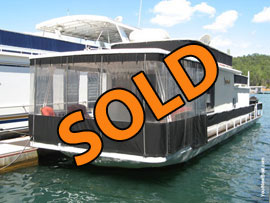 1974 Sumerset 12 x 48 (Steel) Houseboat For Sale on Norris Lake TN
