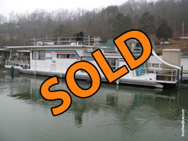 1978 Sumerset 14 x 58 (Steel) Houseboat For Sale on Norris Lake