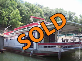 1985 Sumerset 14 x 60 Houseboat For Sale on Lake Cumberland KY