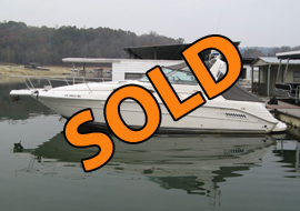 1995 Sea Ray 300 Sundancer FWC Express Cruiser For Sale on Norris Lake Tennessee