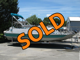 1996 Sea Ark Fish N Ski Deck Boat For Sale near Norris Lake TN