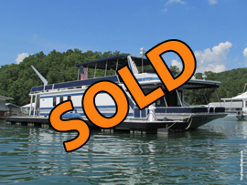 1998 Stardust 16 x 73WB Houseboat For Sale at Springs Dock Resort on Norris Lake Tennessee