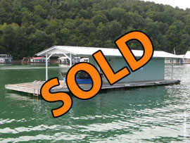 10 x 21 4-B Floating Home 210sqft For Sale on Norris Lake