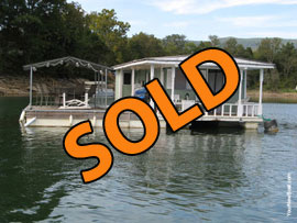 13 x 24 Floating Cottage For Sale on Norris Lake TN