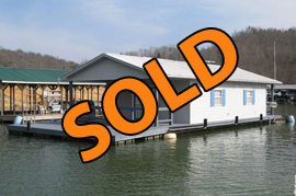 20 x 33 Floating House For Sale Approx 660sqft - 2 Bed - 2 Bath - on Norris Lake TN at Powell Valley Marina